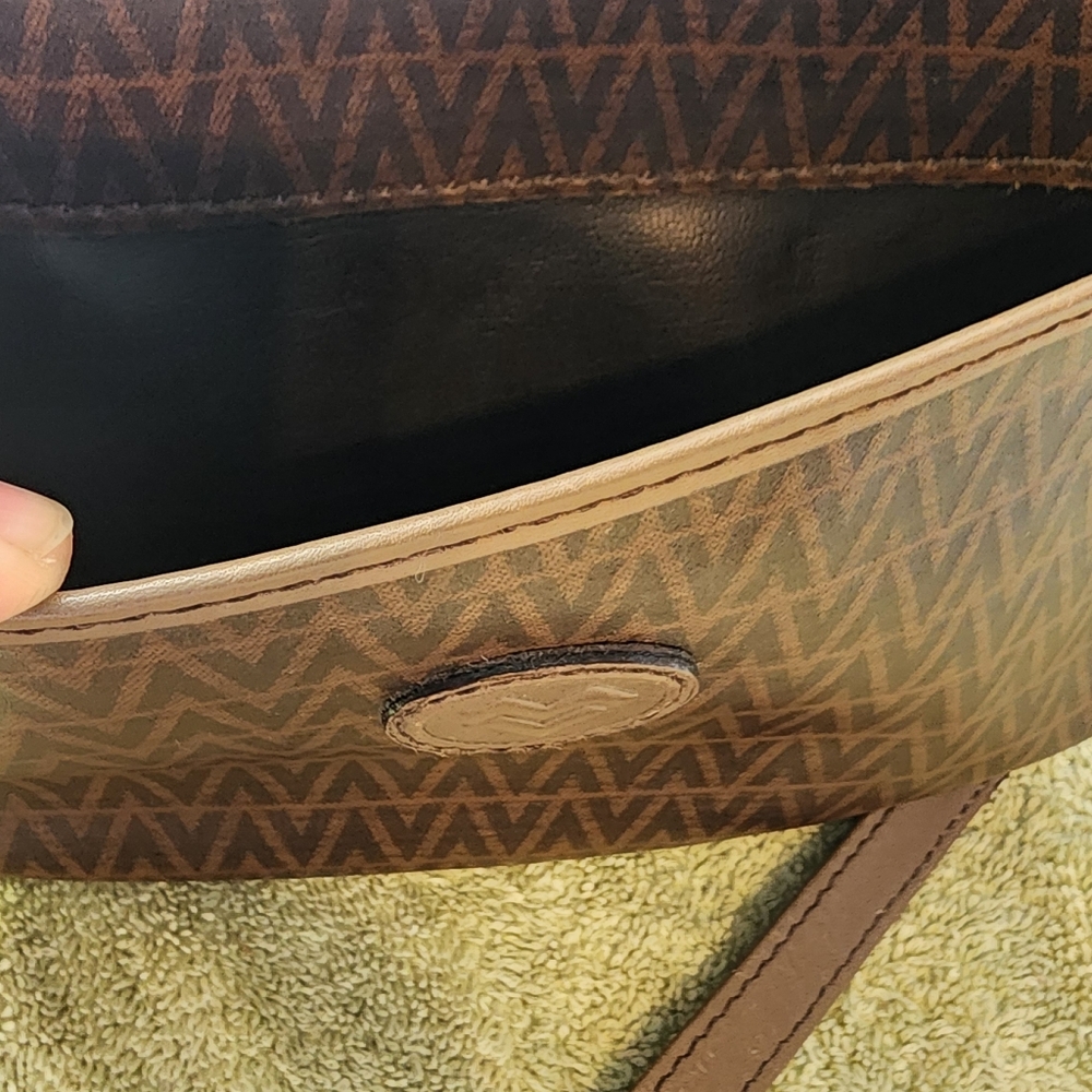 EUC Mario Valentino Authentic  Monogram Crossbody Bag - Picture 7 of 14